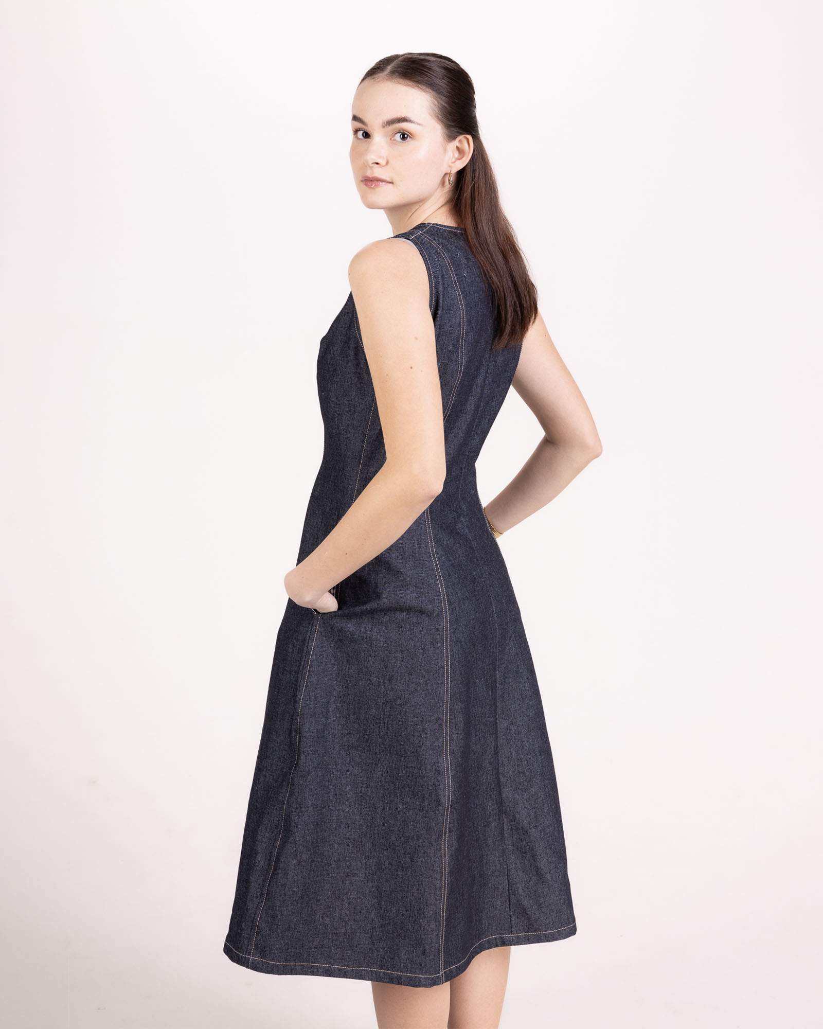 dlouhe_saty-F3 Dlouhé džínové šaty X VEDU clothing