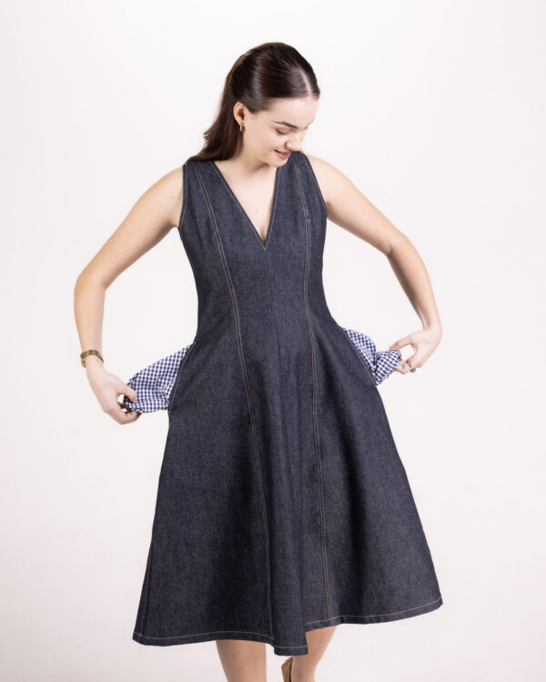 dlouhe_saty-F4 Dlouhé džínové šaty X VEDU clothing