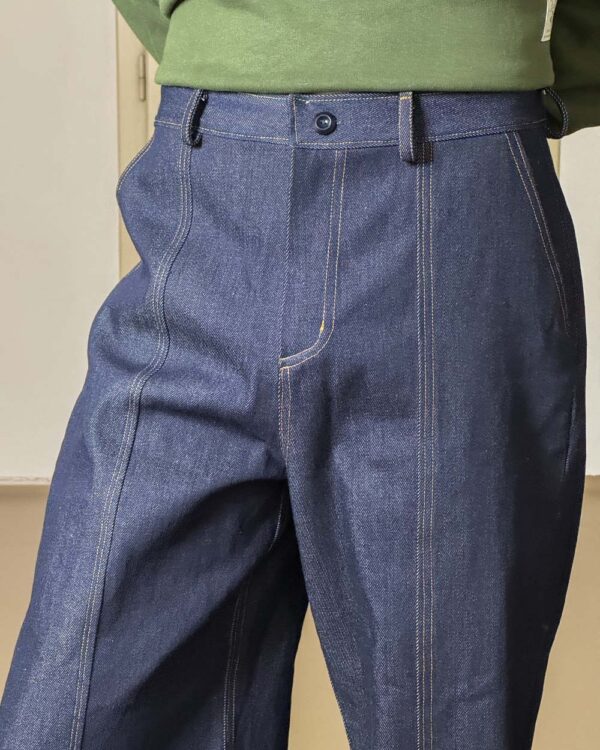 predprodej_dzinySS25 - M5 Tmavěmodré džíny