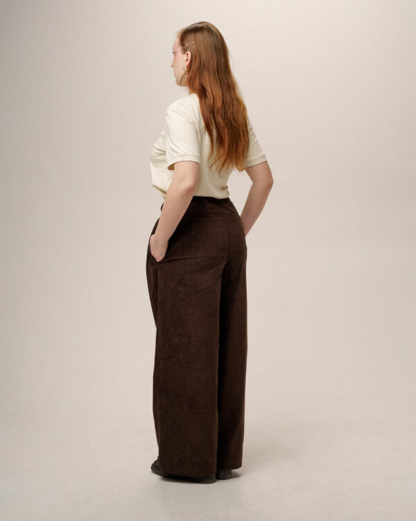 Hnědé manšestráky