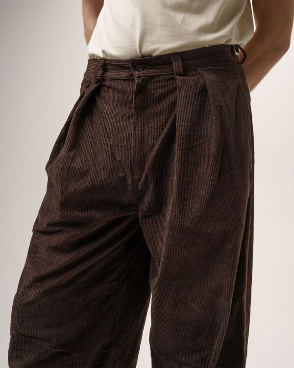 Hnědé manšestráky